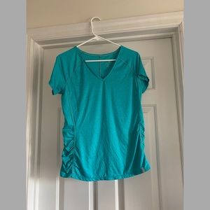 Tangerine athletic top